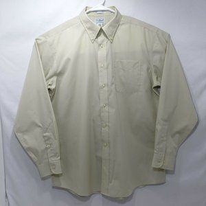 L.L. Bean Men's Long Sleeve Wrinkle & Stain Resistant